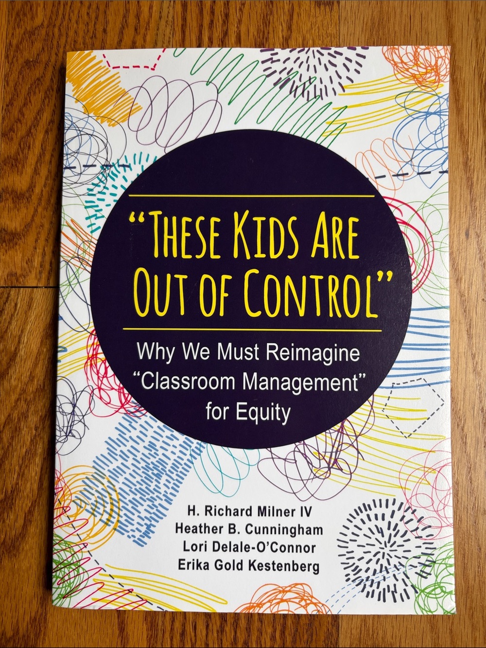"These Kids Are Out of Control" Kids Book - White with Multicolor Design